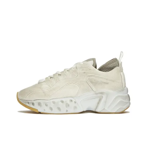 Acne Studios Manhattan Tumbled Low Топ Повседневная обувь Женские Экрю