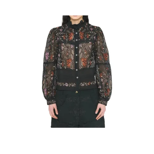 ANTIK BATIK Черные Женские Рубашки