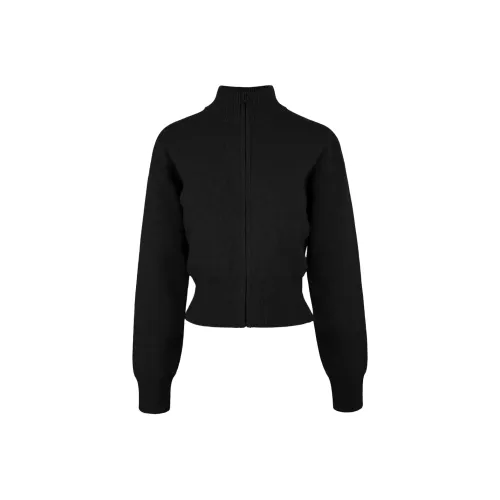 11ESTRANGER Кардиган Топ Молнии Короткий Пальто Женские