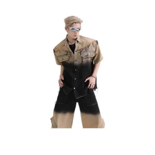 Wooden Rabbit Желтый Мужская Куртка