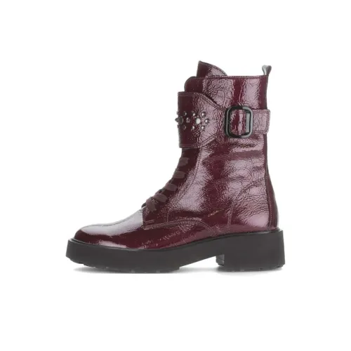 Gabor Мода Martin Boot 5 см Женские Красный