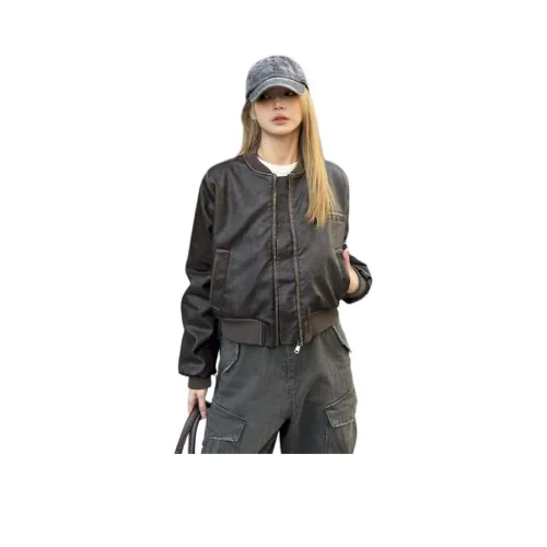 MUCCHIC Коричневый Женский Куртки