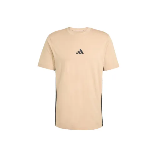 Adidas Essentials 3 Stripes Single Jersey Shirt Men's