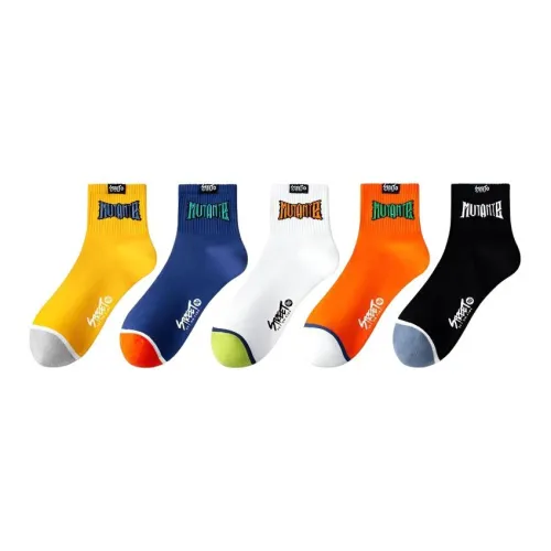 MIIOW Spring And Summer Носки Crew Мужские 5 пар