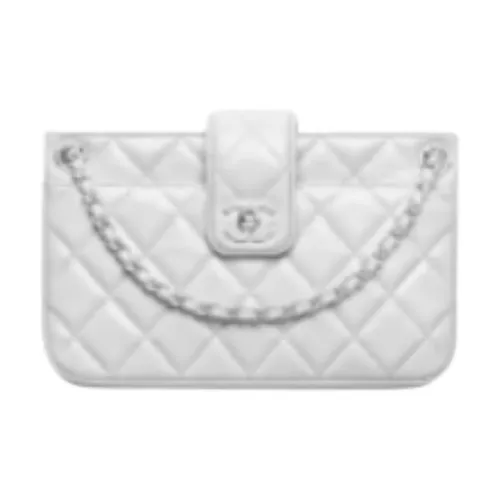 CHANEL Кожа Клатч Женская Белый