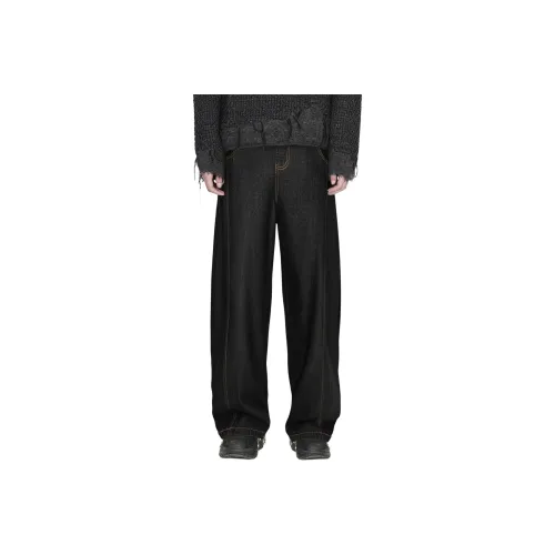 DOUBLE STAR 88 Черный Унисекс Джинсы