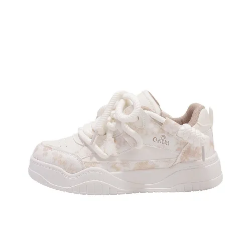 TLIT Устойчивый к истиранию низкий топ детские скейтбординги бежевый хаки подростки