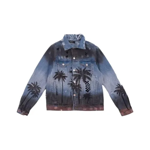 Wooden Rabbit Синий Мужская Куртка