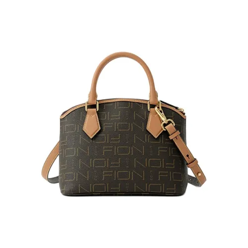 FION ПВХ Сумка Средняя Женская Кофейного цвета CAMEL