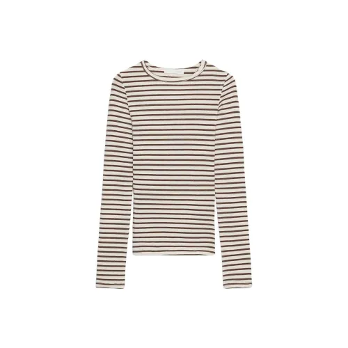 ZARA Телесный Коричневый Женские T-рубашки