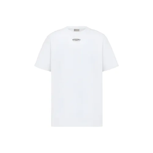 DIOR Белая Мужская T-Рубашка