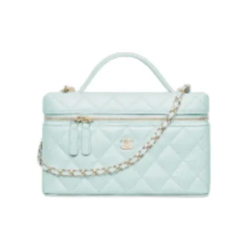 CHANEL Сумка из коровьей кожи женский мятно-зеленый