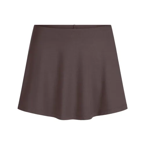 SKIMS FW25 SMOOTH LAYERS MINI Шорты-юбка Повседневные короткие юбки Женские
