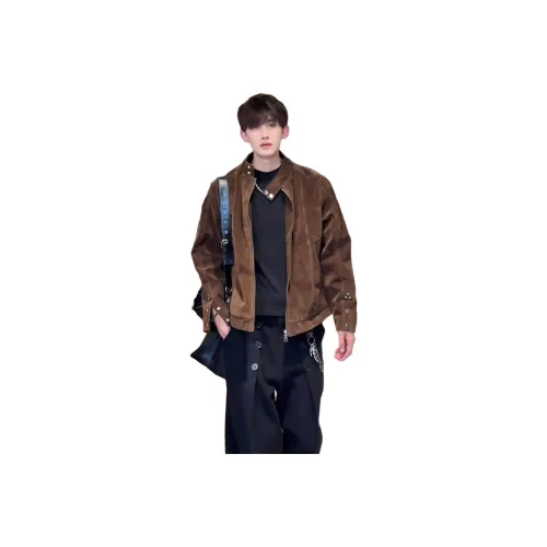 KVIV Коричневый Мужские Куртки