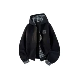 Чисто черный и зеленая клетка