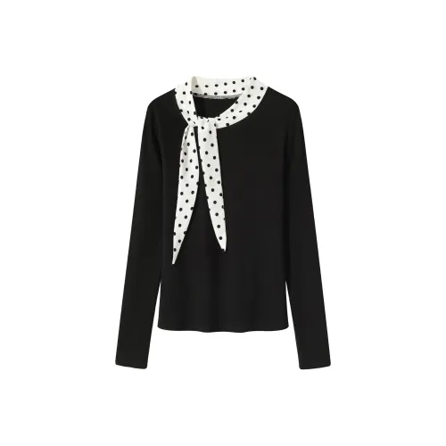 Pa33word Черные Женские T-рубашки