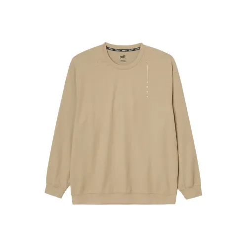 PUMA STUDIO Oak Дерево Коричневый Мужские Свитшоты