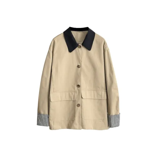 DYYPC Женская тренч-куртка