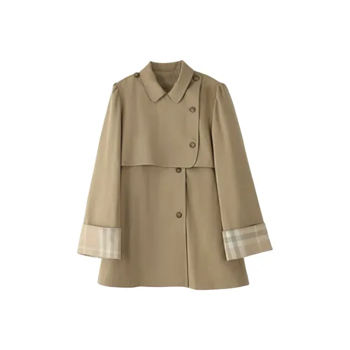 Icicofficial Хаки Женская Тренч