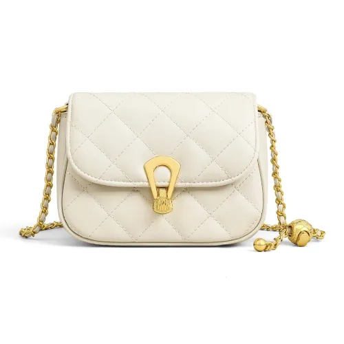 Crtnzo Kroez Сумка через плечо из коровьей кожи сумка на плечо обычная женская цвет экрю