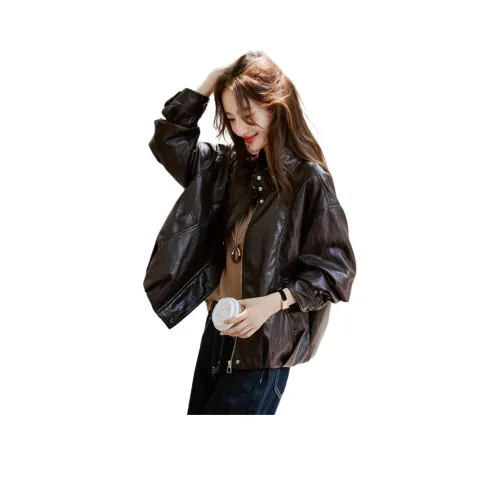 SHANGJING Кофе Женские Куртки