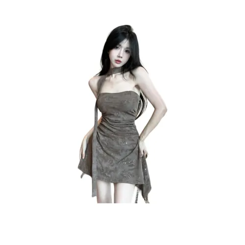 The Temptation Of The Muse Без рукавов Платье Женское