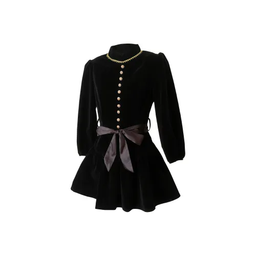 Pa33word Длинное платье с длинными рукавами женское