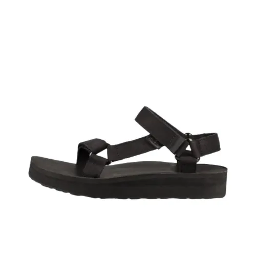 Teva Midform Universal Пляжные сандалии Женские Черный