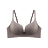 Элегантность Коричневый [Незаметный Подъем, Сборка / Украшение сборкой Верхний обхват груди]