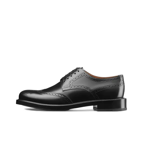 DIOR BROGUE Derby Обувь Мужская Черная