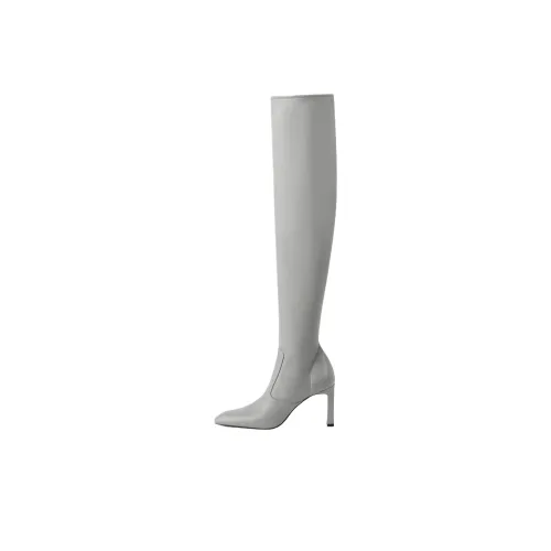TOTEME Over The Knee Boots 8,5cm Женские Светло-Серые