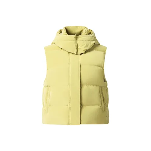 FILA Изумруд Авокадо Желтый Женские Пуховый жилет