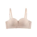 Кремовая кожа [Двойные съемные ремни, может быть носится как без бретелек топ]