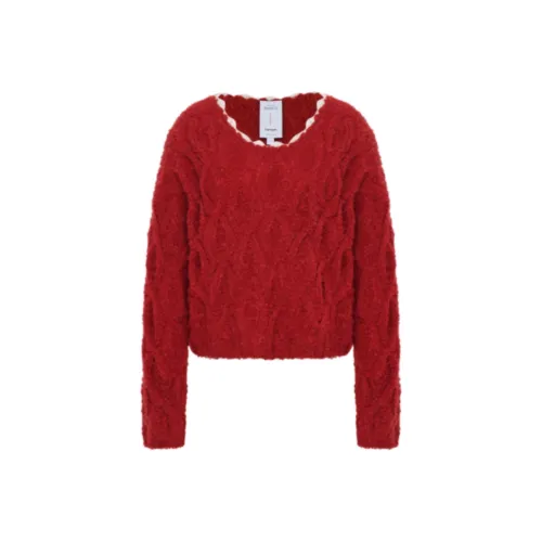 FABRIQUE Red Женские Свитера