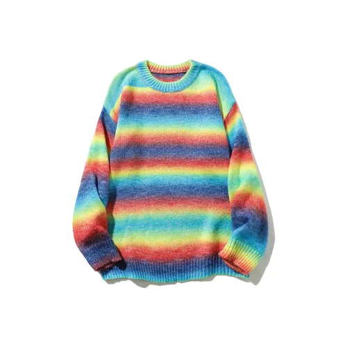 ADOONGA Радужный Мечтательный Унисекс Трикотаж