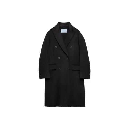 PRADA Черное Женское Пальто