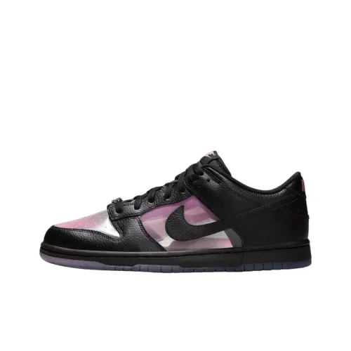 Nike Dunk Low Топ Скейтборд Кроссовки Мужские Черные Фиолетовые