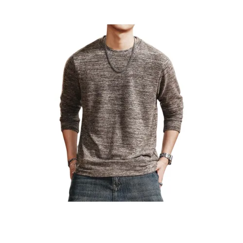 GELANLU Осенняя футболка свободный крой унисекс