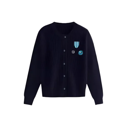 ZEKIKO STUDIO Темно-синий Синий Женский Трикотаж