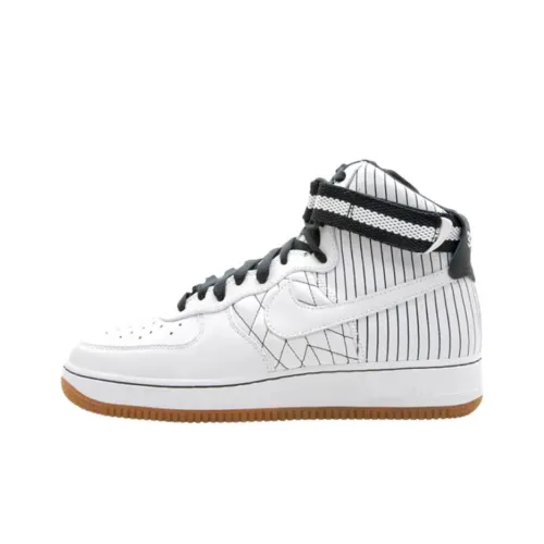 Nike Air Force 1 High Топ Скейтборд Кроссовки Мужские Белые