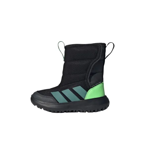 Adidas WINTERPLAY Термические Высокие Детские Зимние Сапоги Черные для Дети 3-7 лет