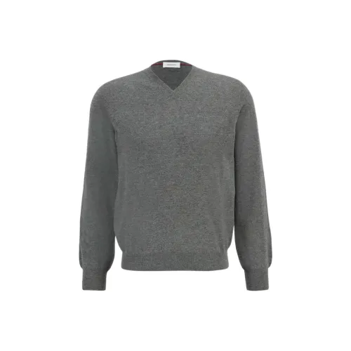 Ferragamo Carbon Gray Мужские Свитера