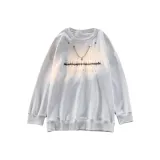 Белый круглый вырез