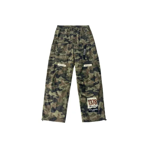 SoldiXZ Зеленый камуфляж Унисекс Повседневные брюки