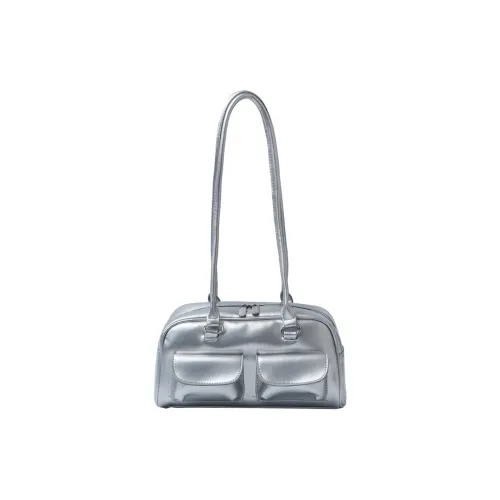 Worm's Home ПУ (полиуретан) Сумка через плечо Стандартная Women's Silver