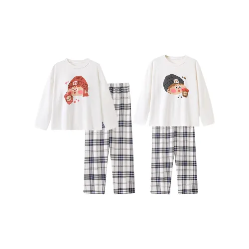 ЮЙЧЖАОЛИНЬ Pajama Комплект Весенний и Осенний Женский