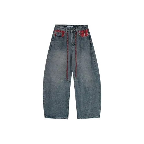 UPWARD LAB Blue Unisex Jeans