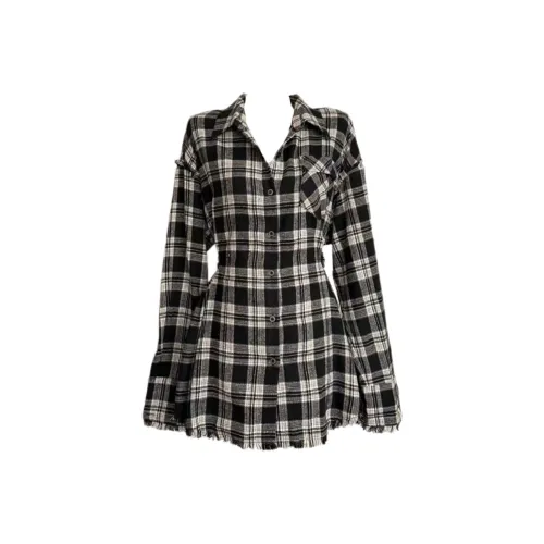 Udon House Длинное платье с длинными рукавами женское