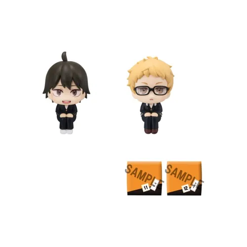 MegaHouse LOOKUP Haikyuu!! Кей Цукишима Тадаши Ямагучи Версия с бонусной фигуркой в стиле чиби