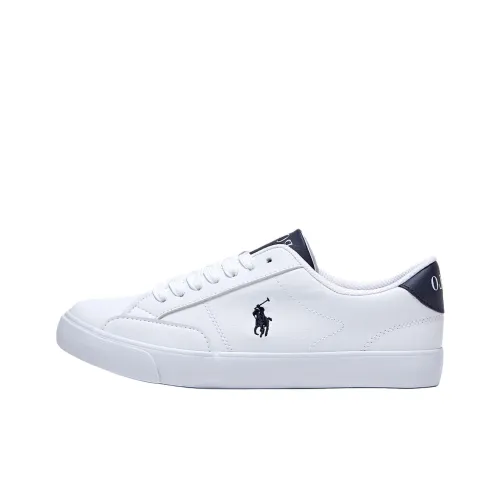 Polo Ralph Lauren Theron Low Кроссовки для скейтбординга Женские Белые